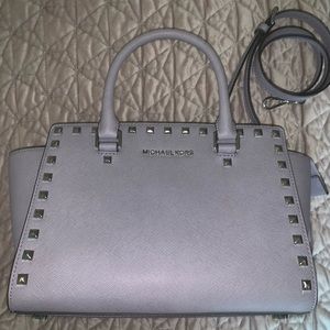 Michael Kora Studded Satchel